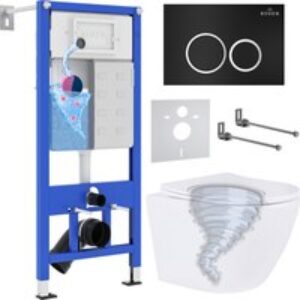 Унитаз подвесной с инсталляцией StounFix Dual Fresh 968339 21век