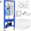 Унитаз подвесной с инсталляцией StounFix Dual Fresh 506177 21век
