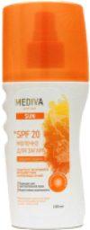 Молочко солнцезащитное Sun SPF20 / 103320 21век