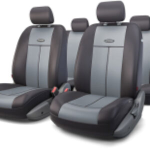 Комплект чехлов для сидений TT-902P BK/D.GY 21век