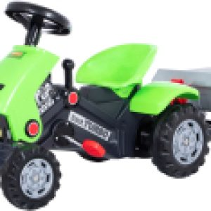 Каталка детская Turbo-2 Трактор с педалями и полуприцепом / 52742 21век