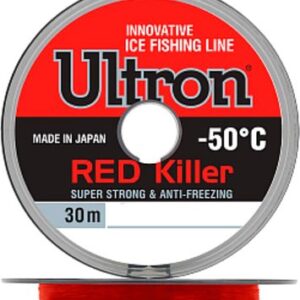 Леска монофильная Ultron Red Killer 0.10мм 1.3кг 21век