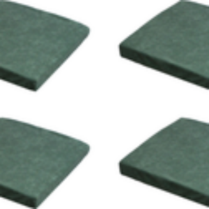 Комплект подушек на стул Velours Cuadro / 46-660 21век
