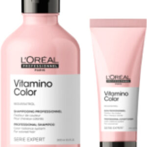 Набор косметики для волос Vitamino Color Шампунь 300мл + Кондиционер 200мл 21век
