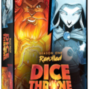 Настольная игра Трон кубов. Варвар vs Лунная эльфийка 21век