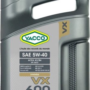 Моторное масло VX 600 5W40 21век