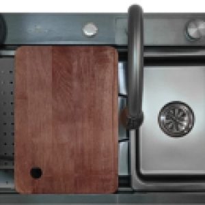 Мойка кухонная со смесителем WG37546B 21век