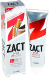 Зубная паста Zact с эффектом отбеливания кофейного и никотинового налета 21век