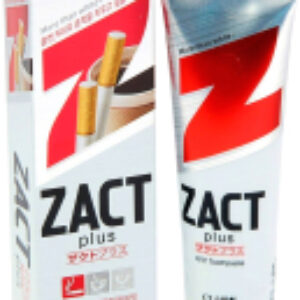 Зубная паста Zact с эффектом отбеливания кофейного и никотинового налета 21век