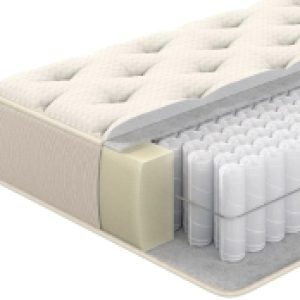 Матрас Zefir Medium Тик хлопковый 140x200 21век