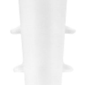 Уголок для плинтуса Деконика 001-0 Белый глянцевый 21век