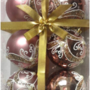 Набор шаров новогодних Орнамент / 007484 21век
