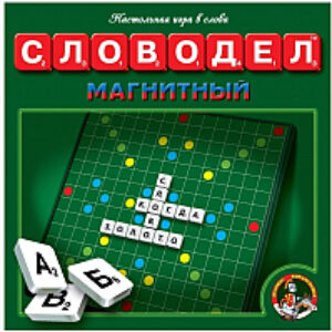 Настольная игра Словодел магнитный / 01348 21век