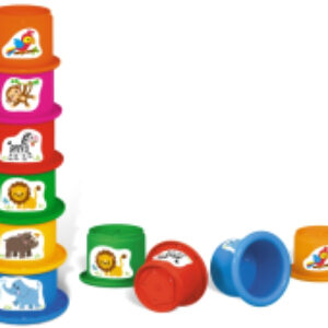 Развивающая игрушка Пирамидка Зоопарк / 01924 21век