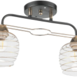 Потолочный светильник НПБ 02-2х60-101 / 6004/2 21век