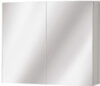 Шкаф с зеркалом для ванной Виза / ВИЗА.04.80.00.N 21век