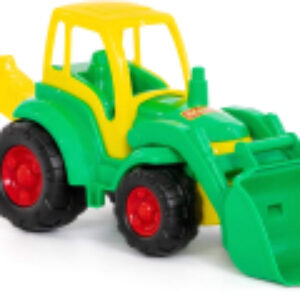 Трактор игрушечный Чемпион с лопатой и ковшом / 0513 21век