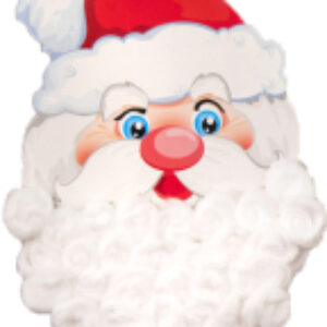 Адвент-календарь Дед Мороз с бородой из ваты / 05575 21век