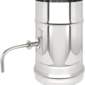 Шибер для дымохода Поворотный 0.8мм д.115 21век