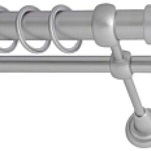 Карниз для штор Цилиндр 088 2р гладкий 25/16мм 21век