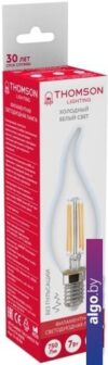 Светодиодная лампочка Thomson Filament Tail Candle TH-B2336