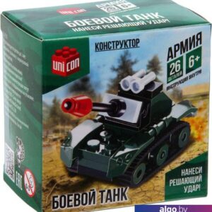 Конструктор Unicon Армия 1355191 Боевой танк