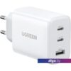 Сетевое зарядное Ugreen CD275 90496 (белый)