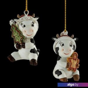 Елочная игрушка Erich Krause Decor Новогодняя коровка 51241