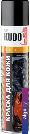 Краска Kudo для гладкой кожи 400 мл (черный)