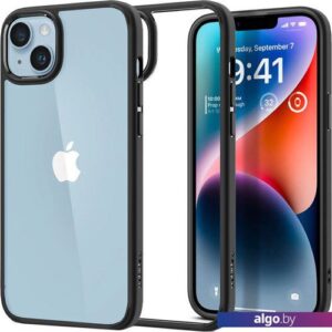 Чехол для телефона Spigen Ultra Hybrid iPhone 14 Plus ACS04895 (matte black)