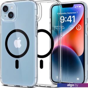 Чехол для телефона Spigen Ultra Hybrid Mag Magsafe iPhone 14 ACS05049 (черный)