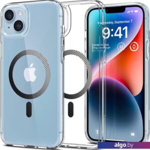 Чехол для телефона Spigen Ultra Hybrid Mag Magsafe iPhone 14 Plus ACS04904 (carbon fiber)