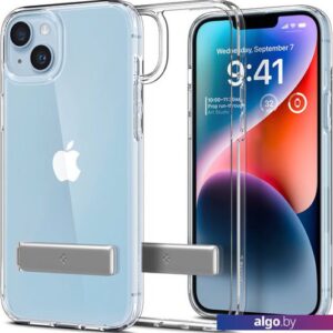 Чехол для телефона Spigen Ultra Hybrid S iPhone 14 Crystal Clear ACS05051 (прозрачный)