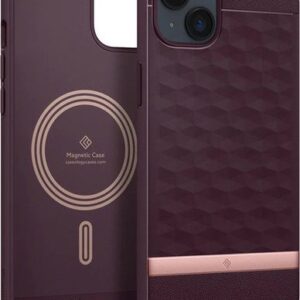 Чехол для телефона Caseology Parallax Mag iPhone 14 Plus ACS04929 (burgundy)