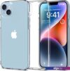 Чехол для телефона Spigen Liquid Crystal iPhone 14 Crystal Clear ACS05033 (прозрачный)