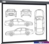 Проекционный экран CACTUS Wallscreen 168x299 CS-PSW-168X299-SG
