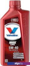 Моторное масло Valvoline MaxLife Synthetic 5W-40 1л