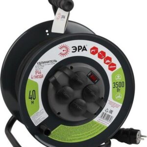 Удлинитель ЭРА RMx-4es-3x1.5-40m-IP44(KG) Б0046848