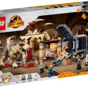 Конструктор LEGO Jurassic World 76948 Побег атроцираптора и тираннозавра