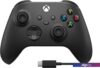 Геймпад Microsoft Xbox + USB-C кабель (черный)