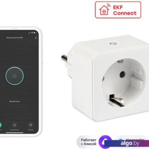 Умная розетка EKF Сonnect Wi-Fi (белый)