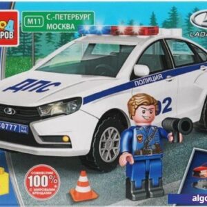 Конструктор Город мастеров Полиция 3214-CY Lada Vesta