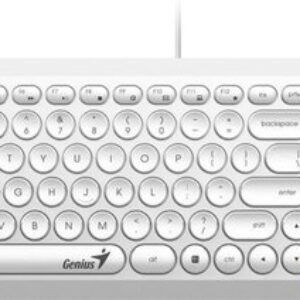 Клавиатура Genius SlimStar Q200 (белый)