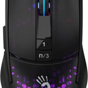 Игровая мышь A4Tech Bloody L65 Max (черный/фиолетовый)