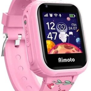 Детские умные часы Aimoto Pro 4G (фламинго)