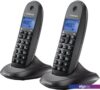 Радиотелефон Motorola C1002LB+ (черный)