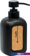 Дозатор для жидкого мыла Bisk Corsa 05577 (черный)
