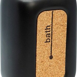 Стакан для зубной щетки и пасты Bisk Corsa 05579 (черный)