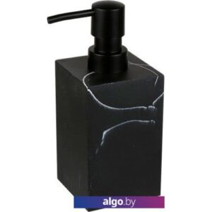 Дозатор для жидкого мыла Perfecto Linea Marble 35-000011 (черный)