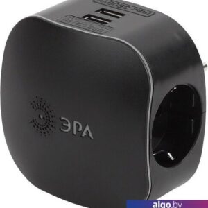 Разветвитель ЭРА SP-3e-USB-Black Б0046364